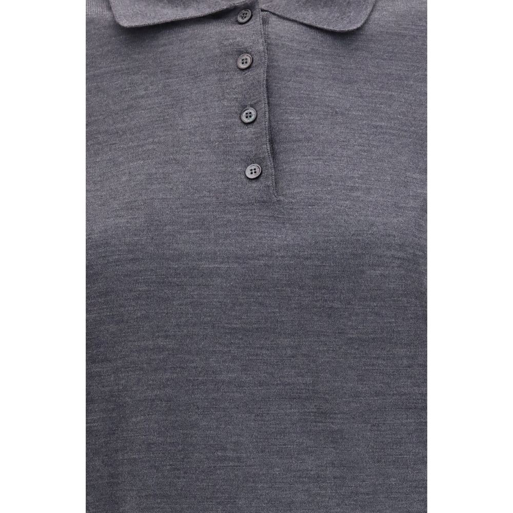 Golden Goose Gray Wool Oves Aries Shirt | Regal Royce