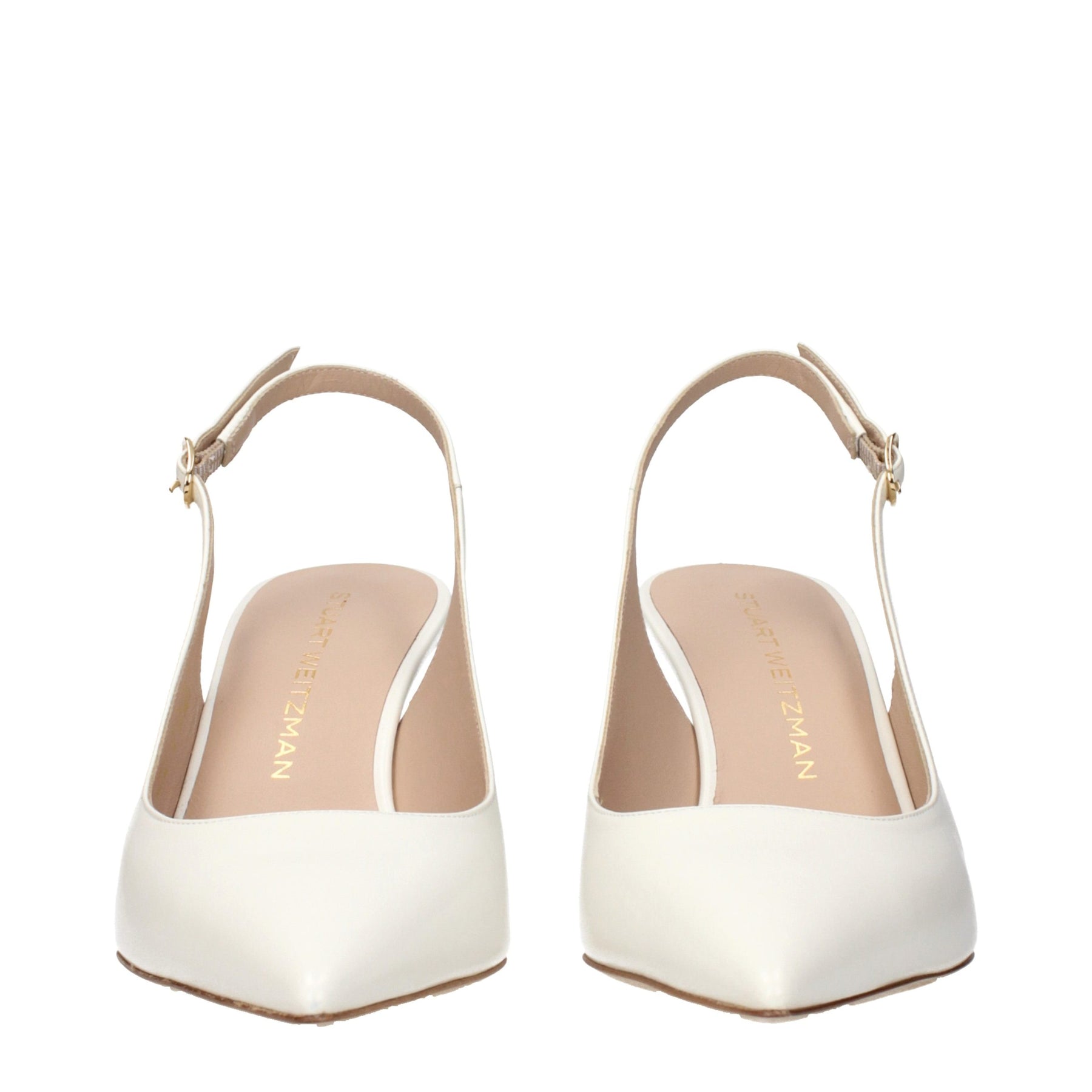 Stuart Weitzman Beige Leather High Heel Pumps | Regal Royce