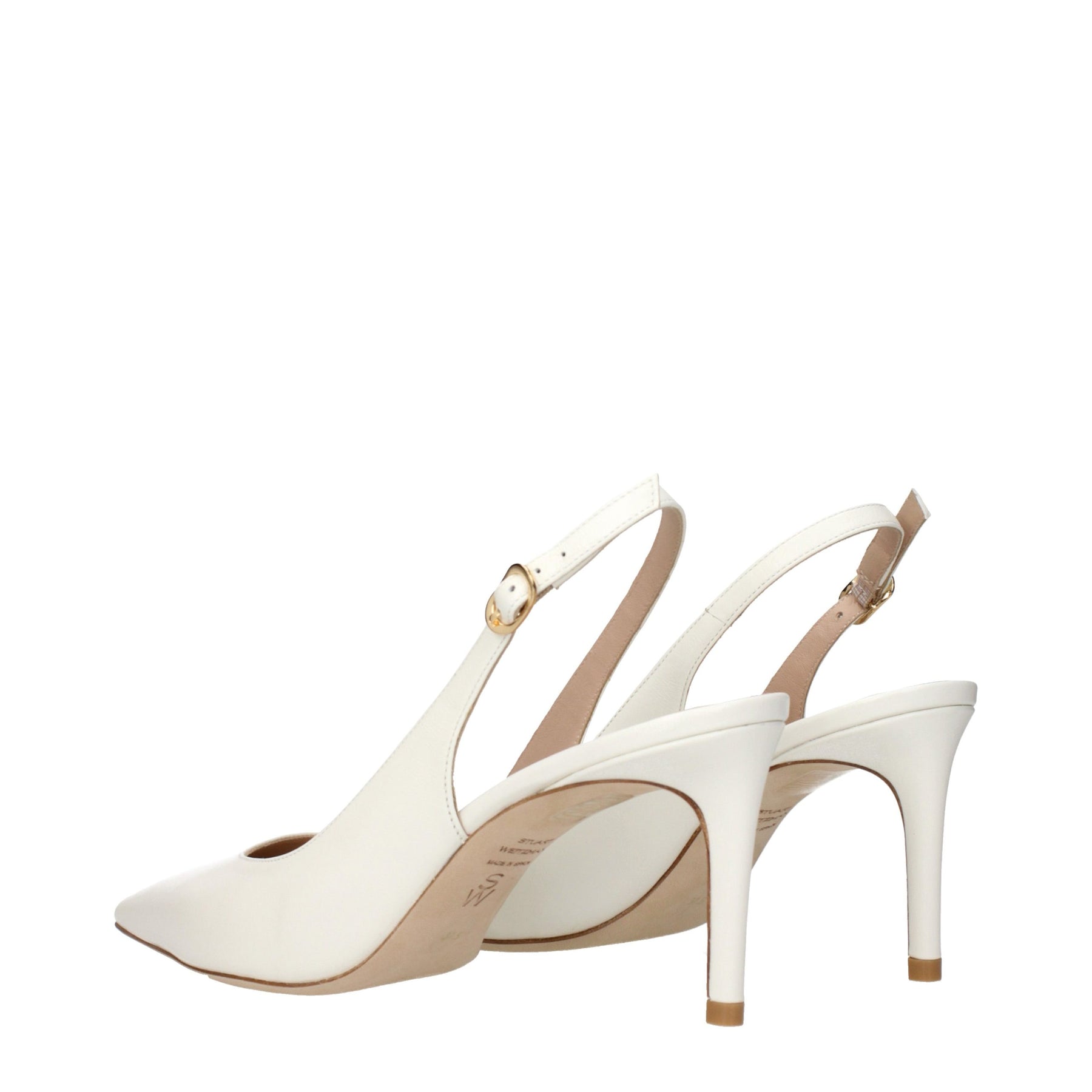 Stuart Weitzman Beige Leather High Heel Pumps | Regal Royce