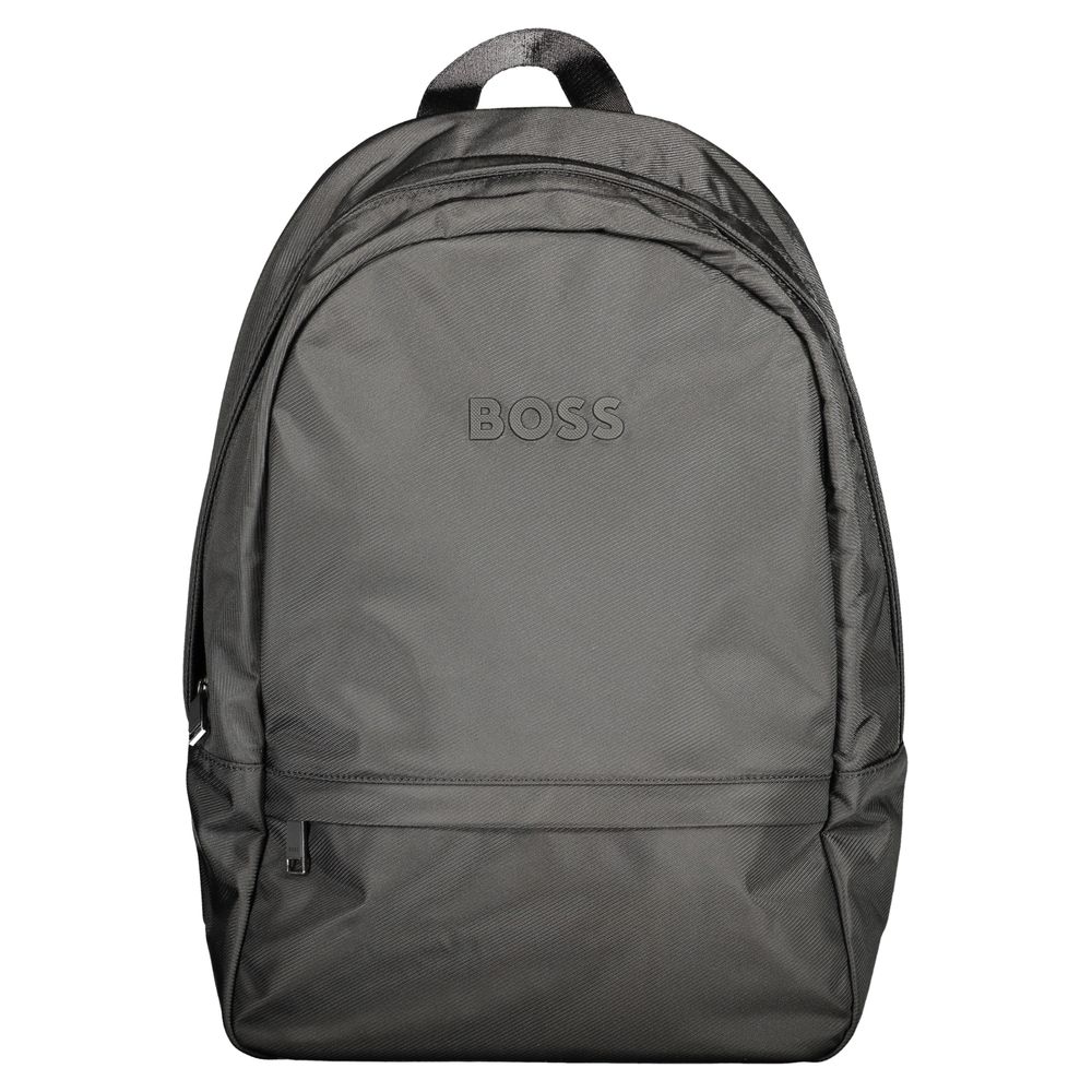 Hugo Boss Black Polyester Men's Backpack | Regal Royce