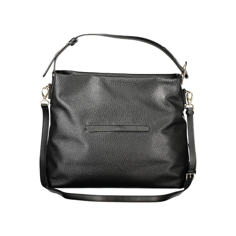 Mario Valentino Nero Polyurethane Women's Bag | Regal Royce