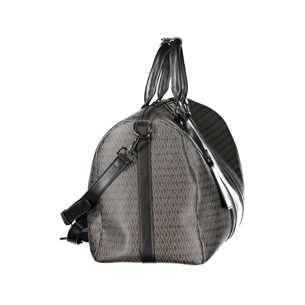 Mario Valentino Black Polyurethane Women's Bag | Regal Royce