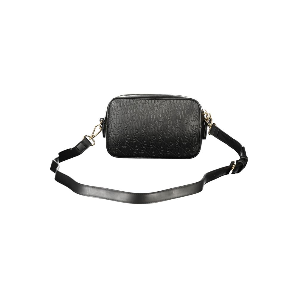 Mario Valentino Black Polyurethane Women's Bag | Regal Royce
