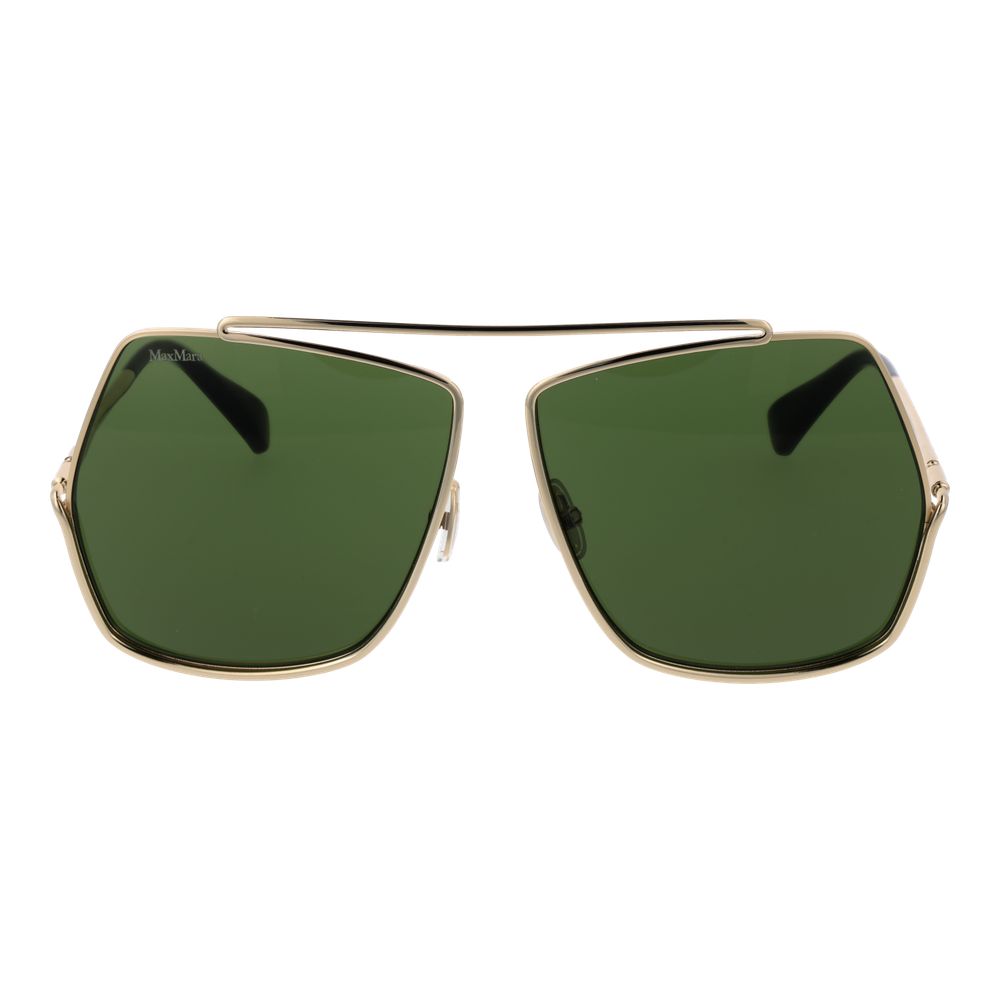 Max Mara Gold Metal Sunglasses | Regal Royce