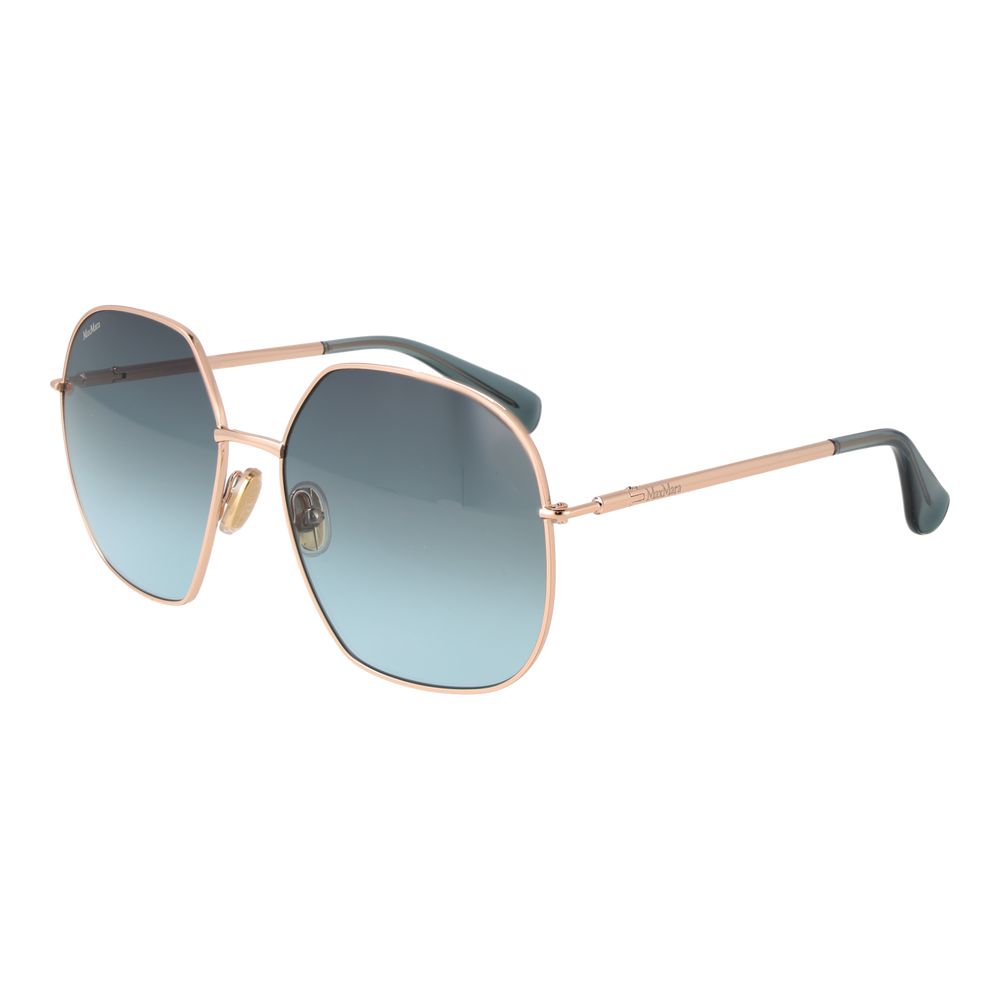 Max Mara Rose Gold Metal Sunglasses | Regal Royce
