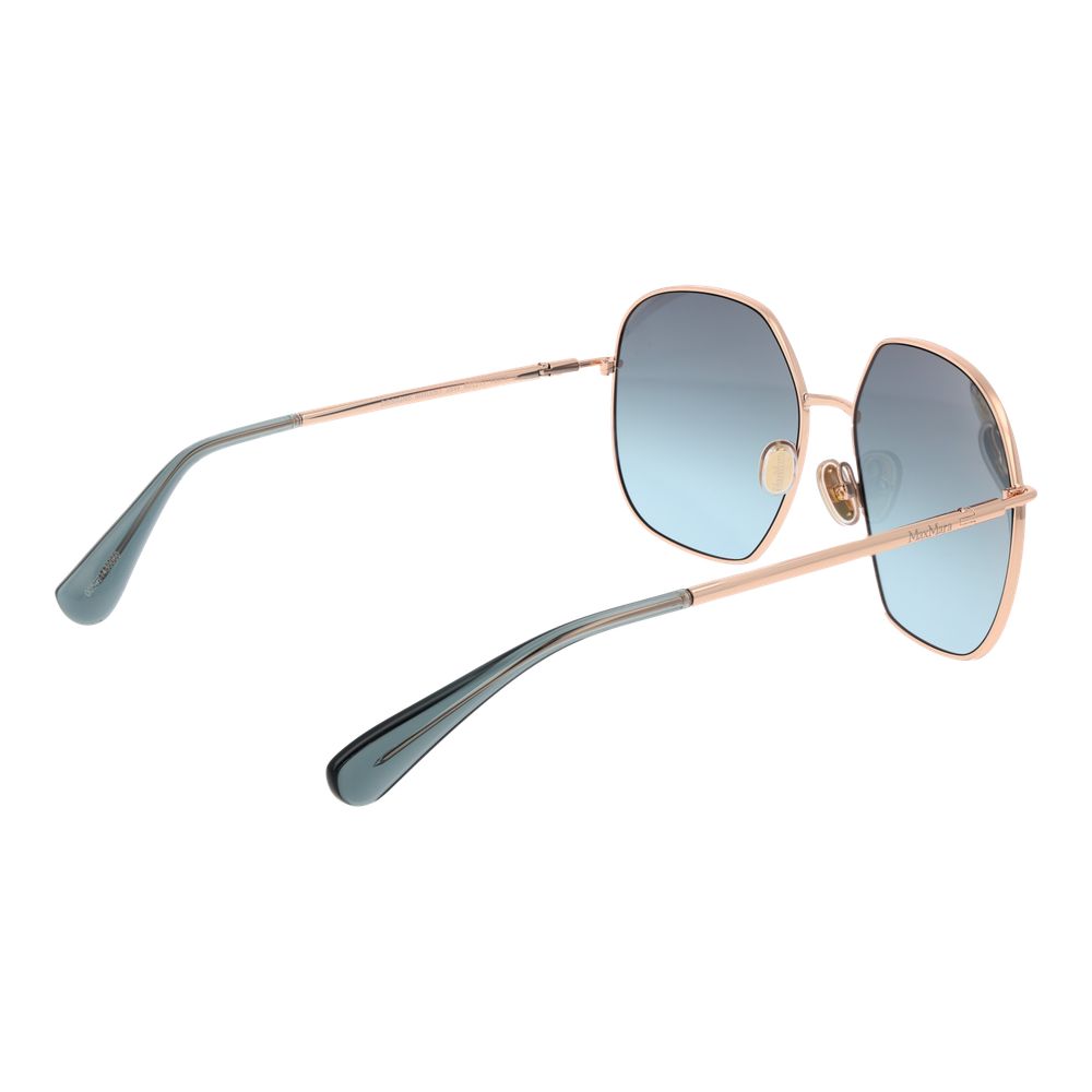 Max Mara Rose Gold Metal Sunglasses | Regal Royce