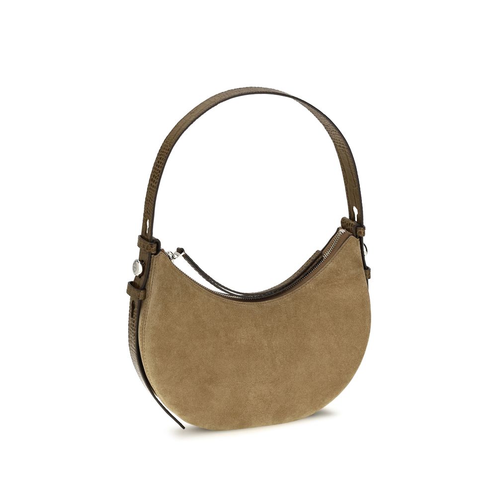 Tory Burch Beige Suede Leather Shoulder Bag | Regal Royce