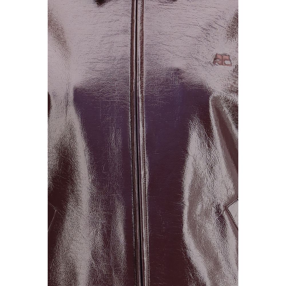 Courrèges Bordeaux Cotton Bomber | Regal Royce