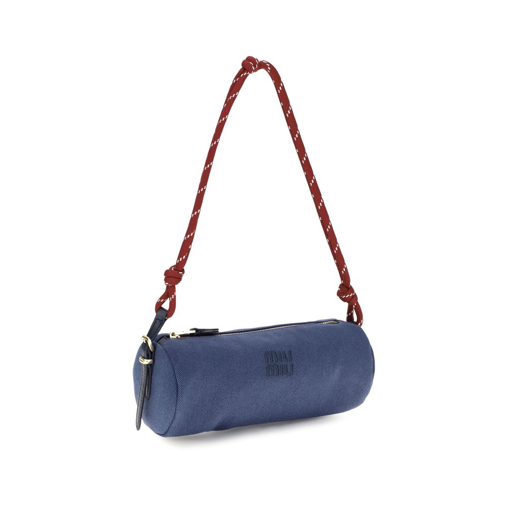 Miu Miu Blue Cotton Wallet | Regal Royce