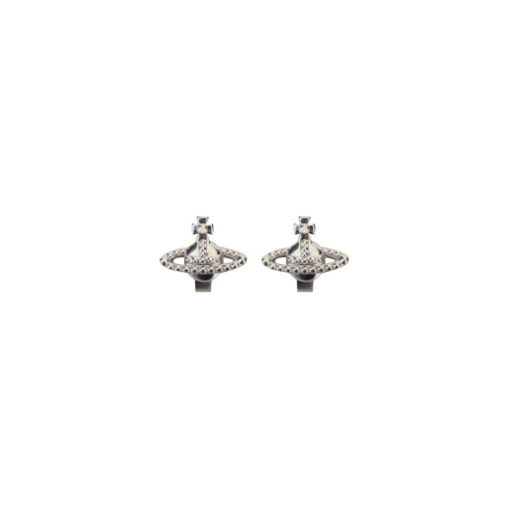 Vivienne Westwood Silver Brass Earrings | Regal Royce