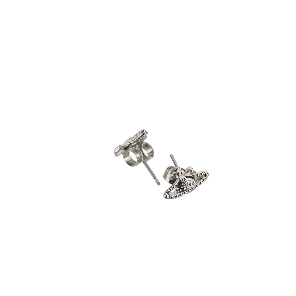 Vivienne Westwood Silver Brass Earrings | Regal Royce