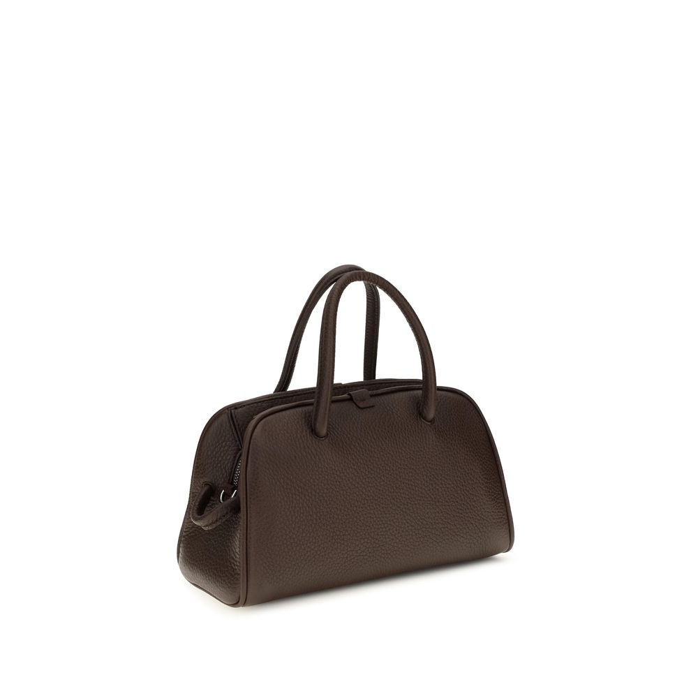 Jacquemus Brown Calf Leather Bos Taurus Handbag | Regal Royce
