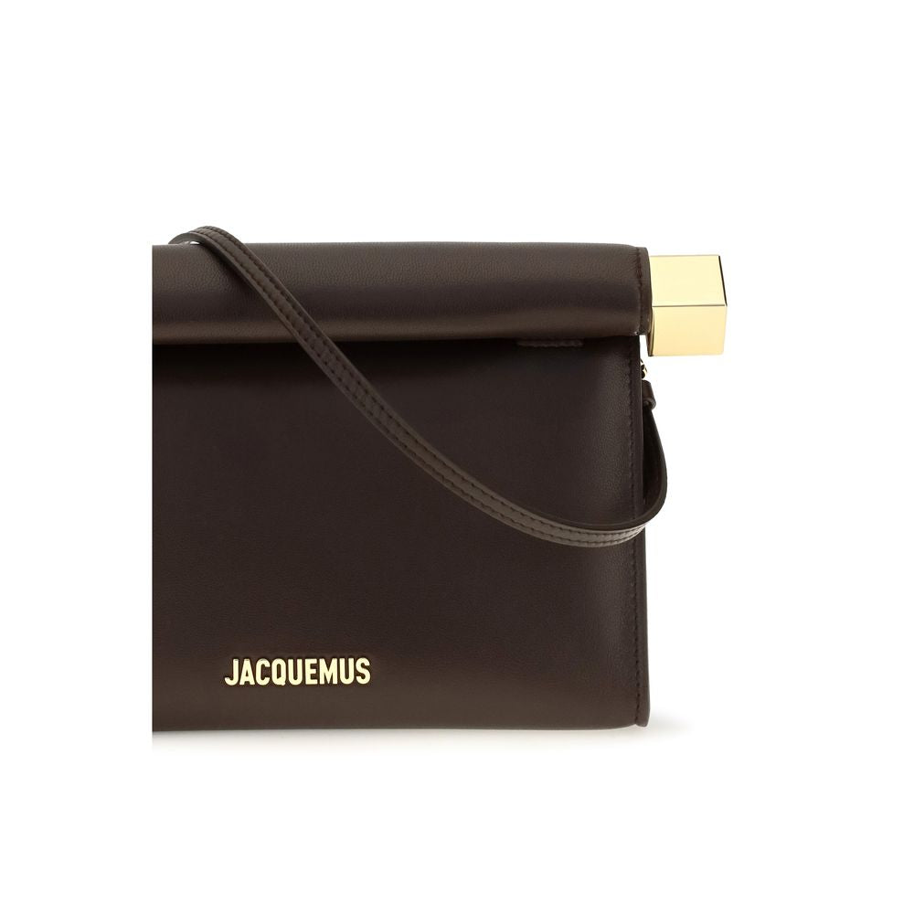 Jacquemus Brown Lamb Ovis Aries Aries Clutch Bag | Regal Royce