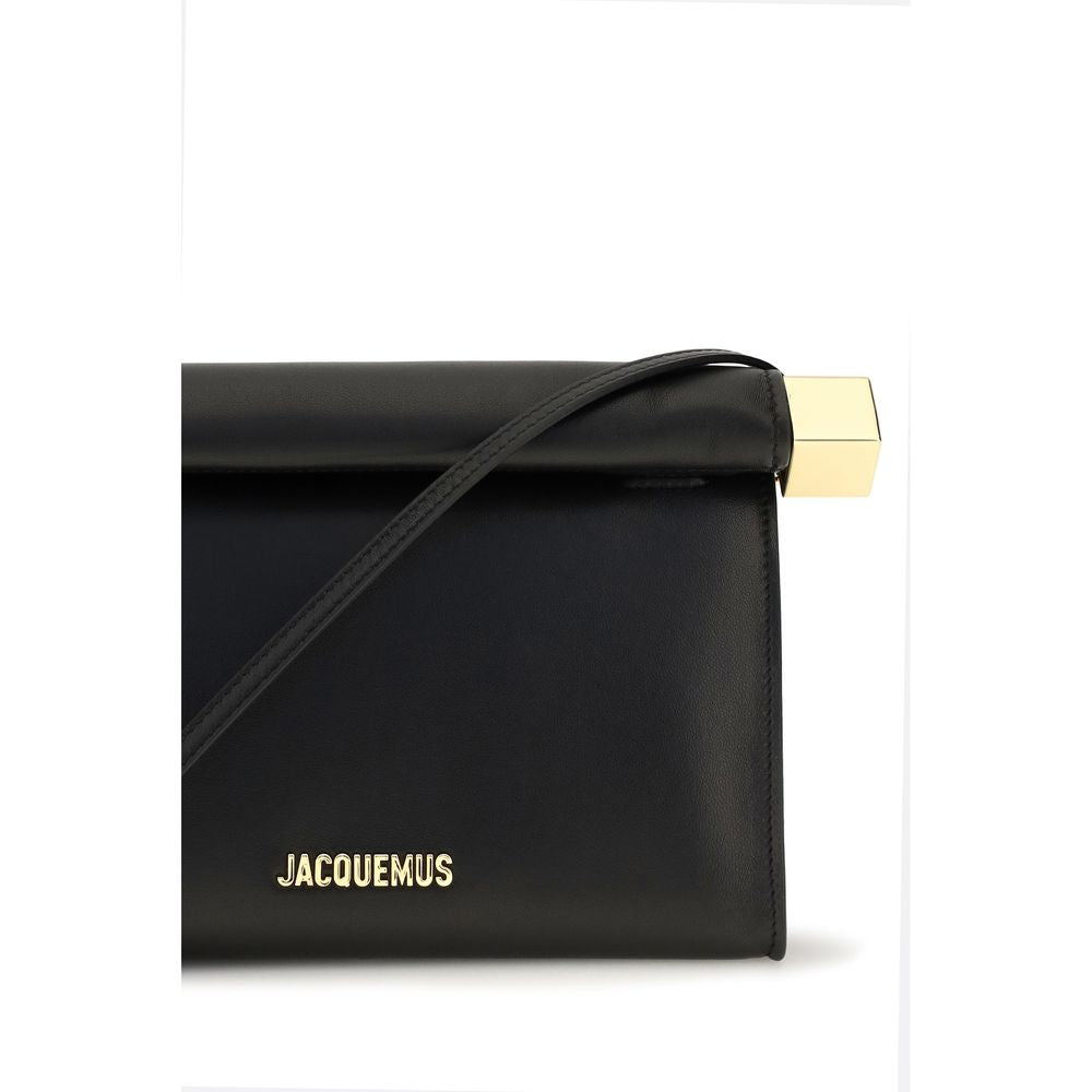 Jacquemus Black Lamb Ovis Aries Aries Clutch Bag | Regal Royce
