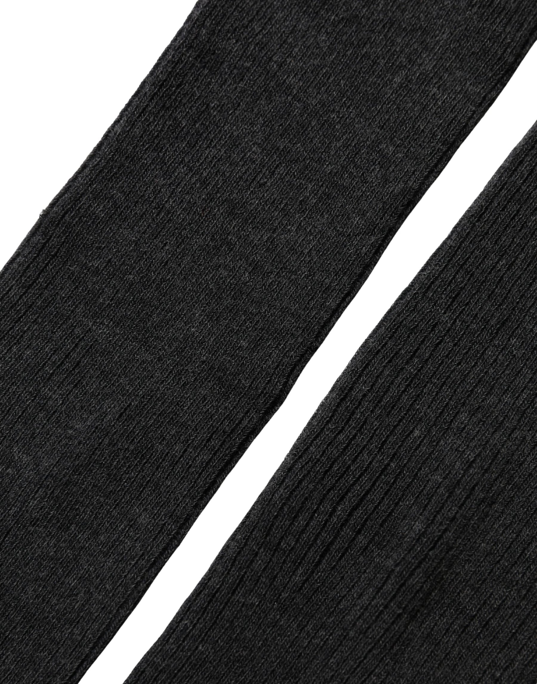 Dolce & Gabbana Gray Cotton Tights Stocking Pantyhose Socks | Regal Royce