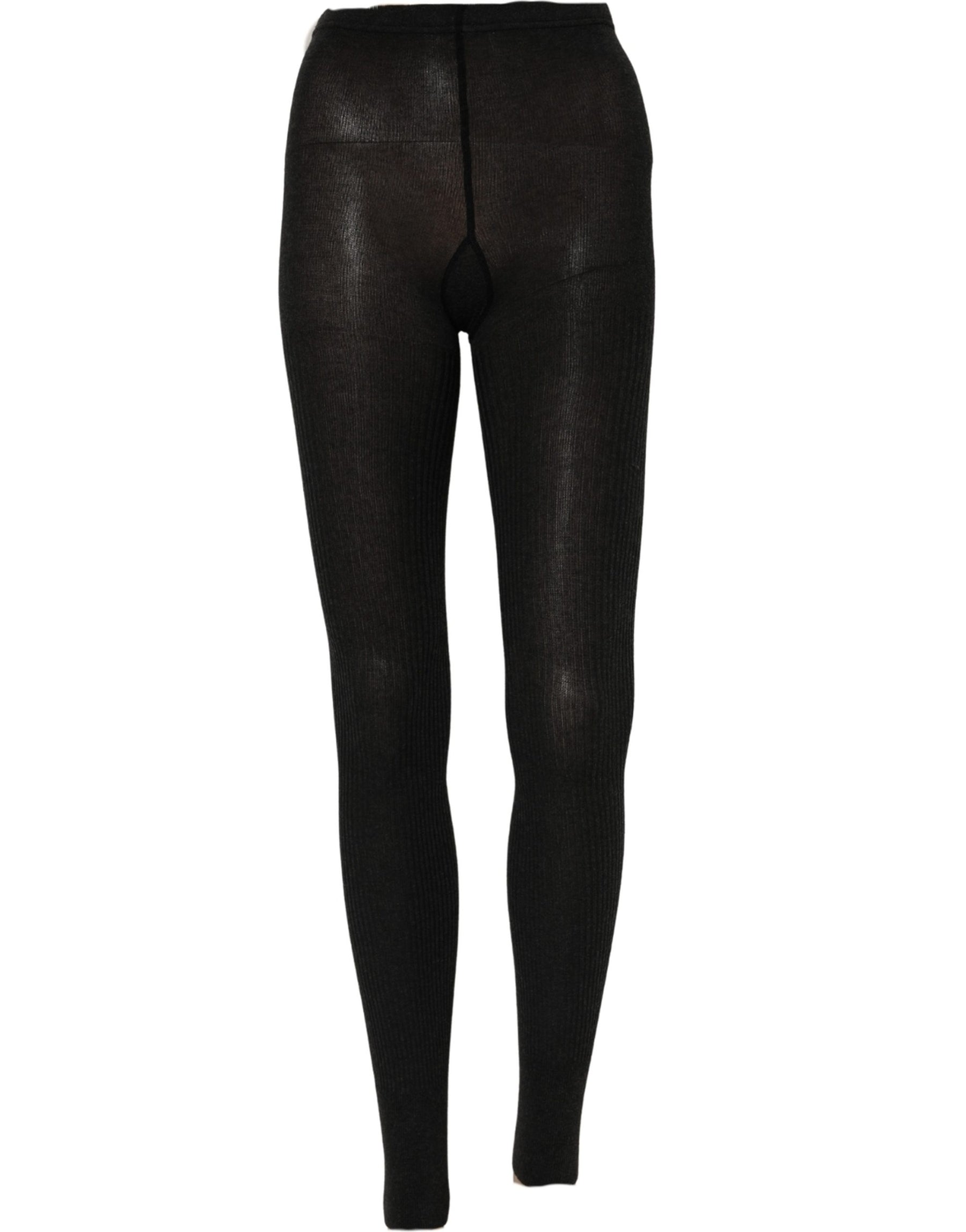 Dolce & Gabbana Gray Cotton Tights Stocking Pantyhose Socks | Regal Royce