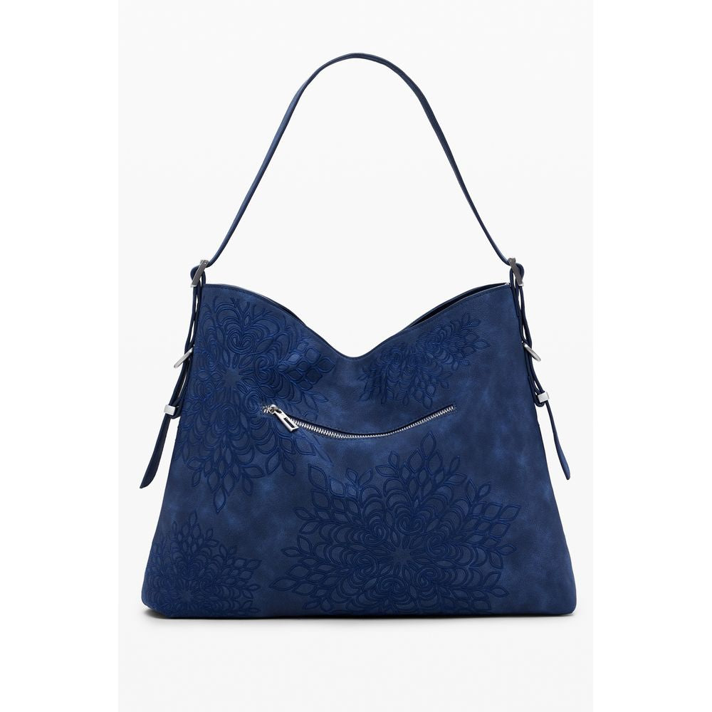 Desigual Blue Polyurethane Women's Shoulder Bag | Regal Royce
