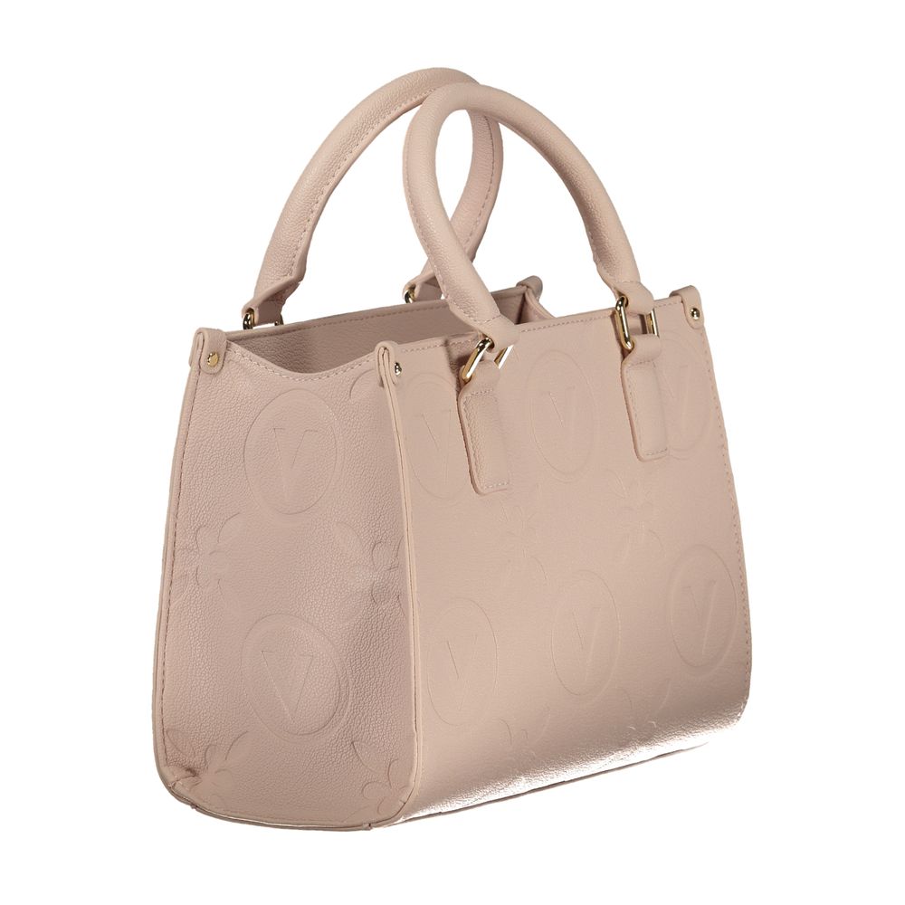 Mario Valentino Pink Polyurethane Women's Bag with Handles | Regal Royce