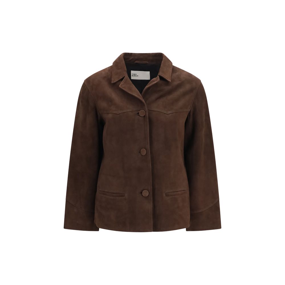 Tory Burch Brown Goatskin Jacket | Regal Royce
