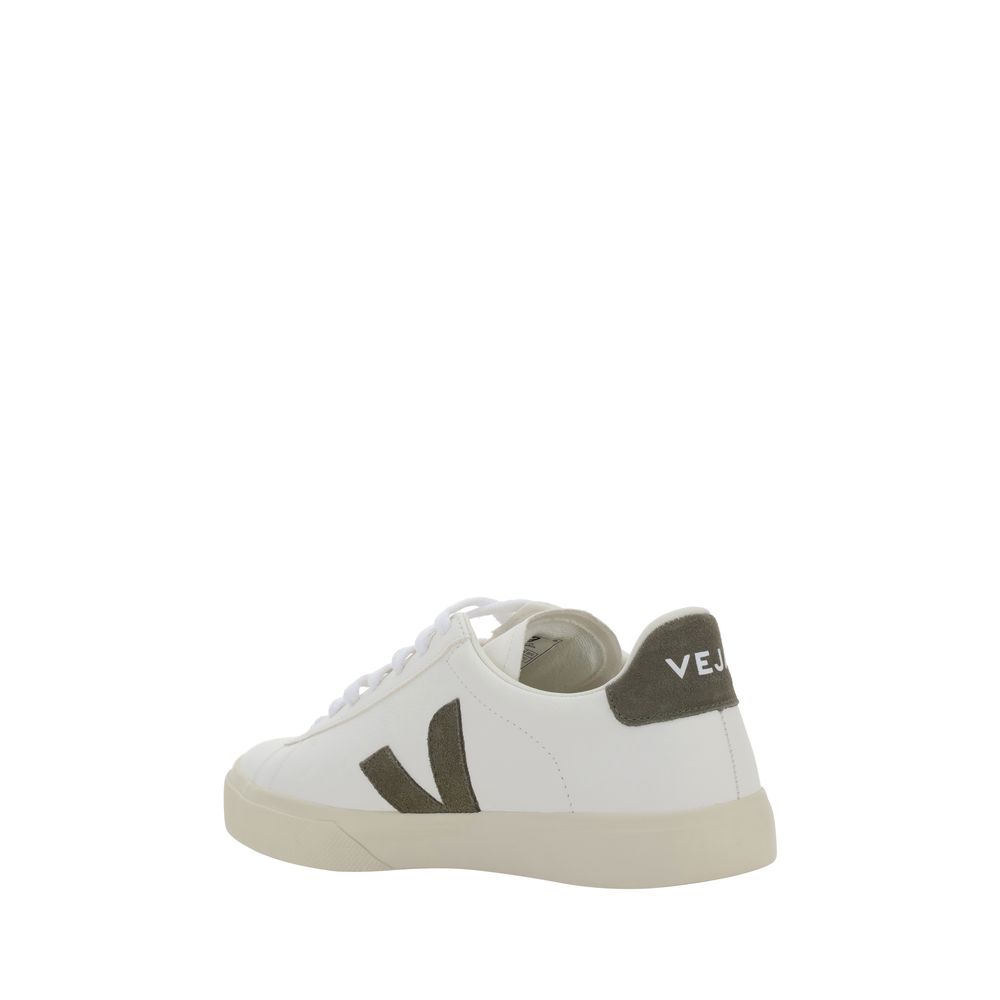 Veja White Calf Leather Bos Taurus Low Top Sneakers | Regal Royce