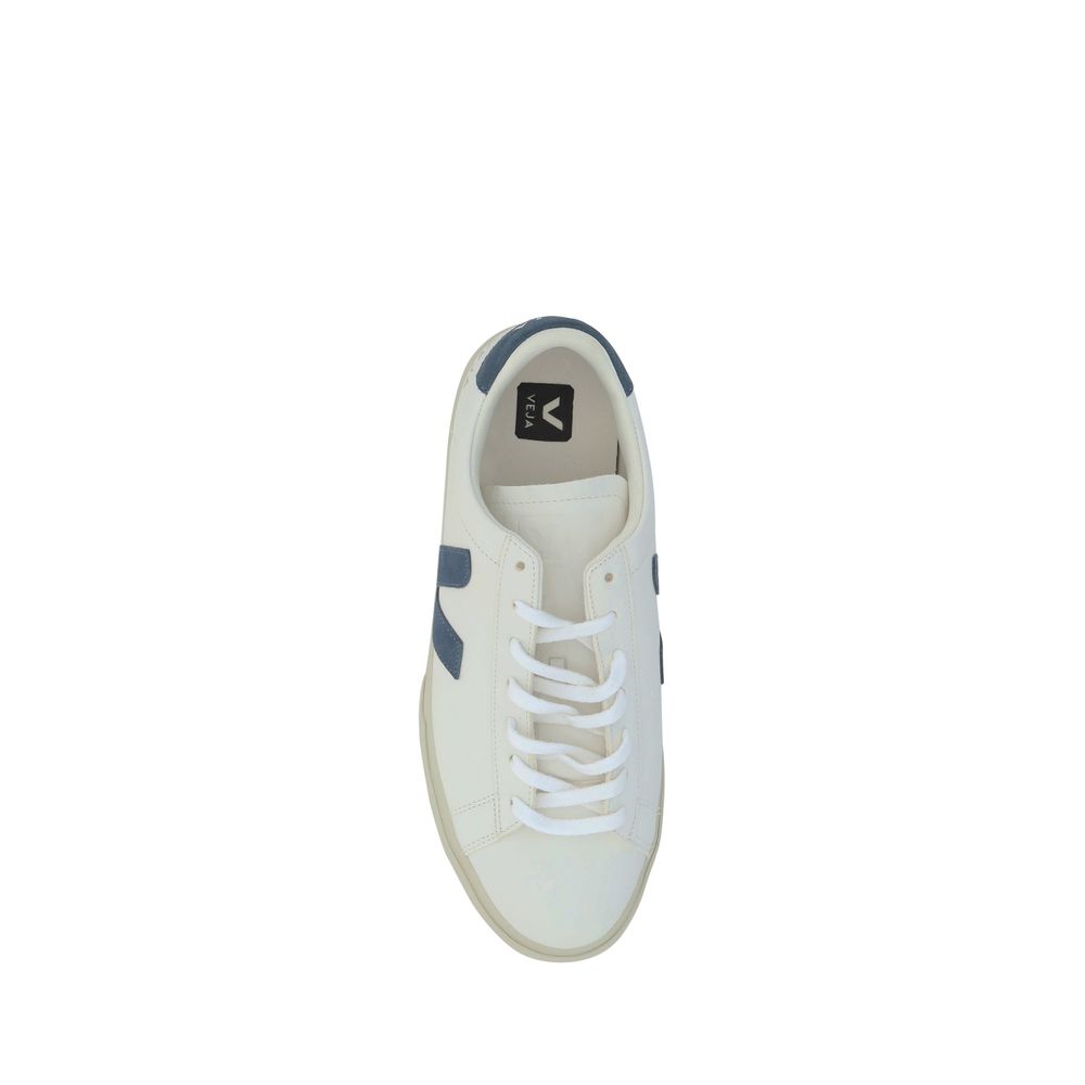 Veja White Calf Leather Bos Taurus Sneakers | Regal Royce