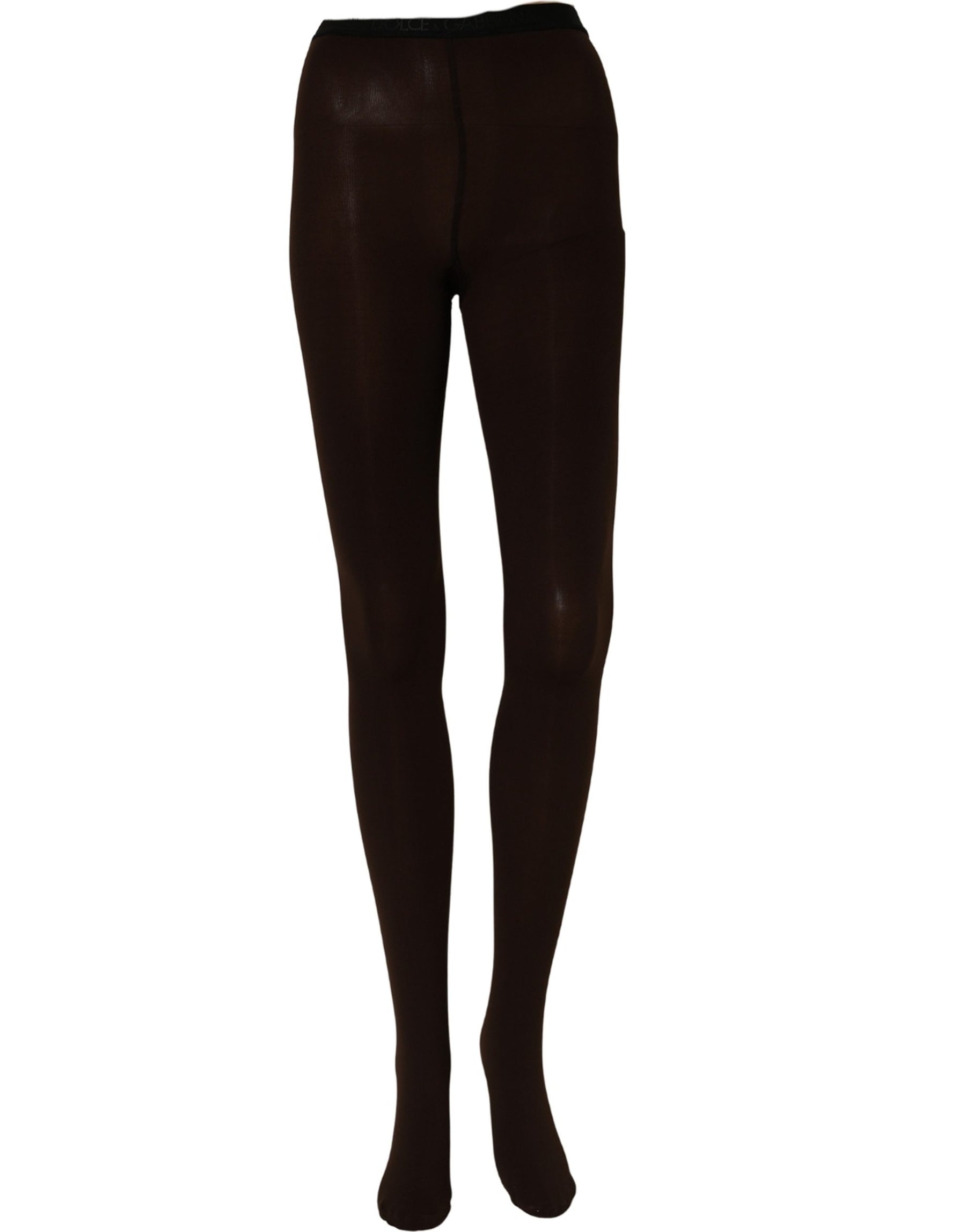 Dolce & Gabbana Brown Nylon Tights Stockings Pantyhose Socks | Regal Royce
