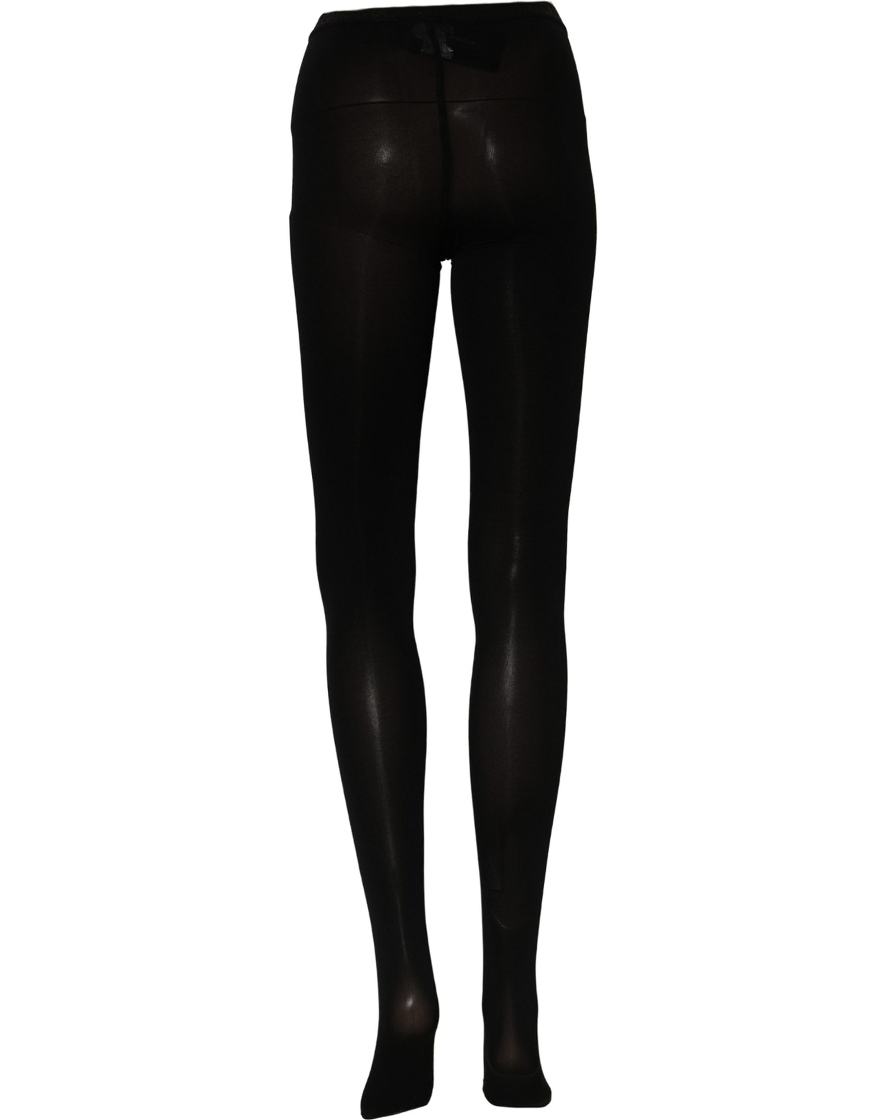 Dolce & Gabbana Black Nylon Tights Stockings Pantyhose Socks | Regal Royce