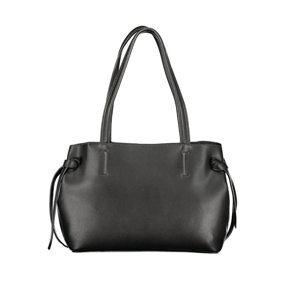 Mario Valentino Nero Polyurethane Women's Bag | Regal Royce