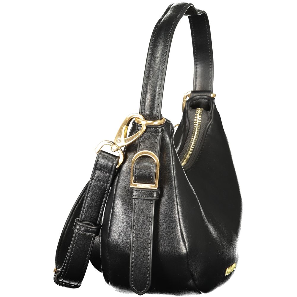 Mario Valentino Nero Polyurethane Women's Bag | Regal Royce