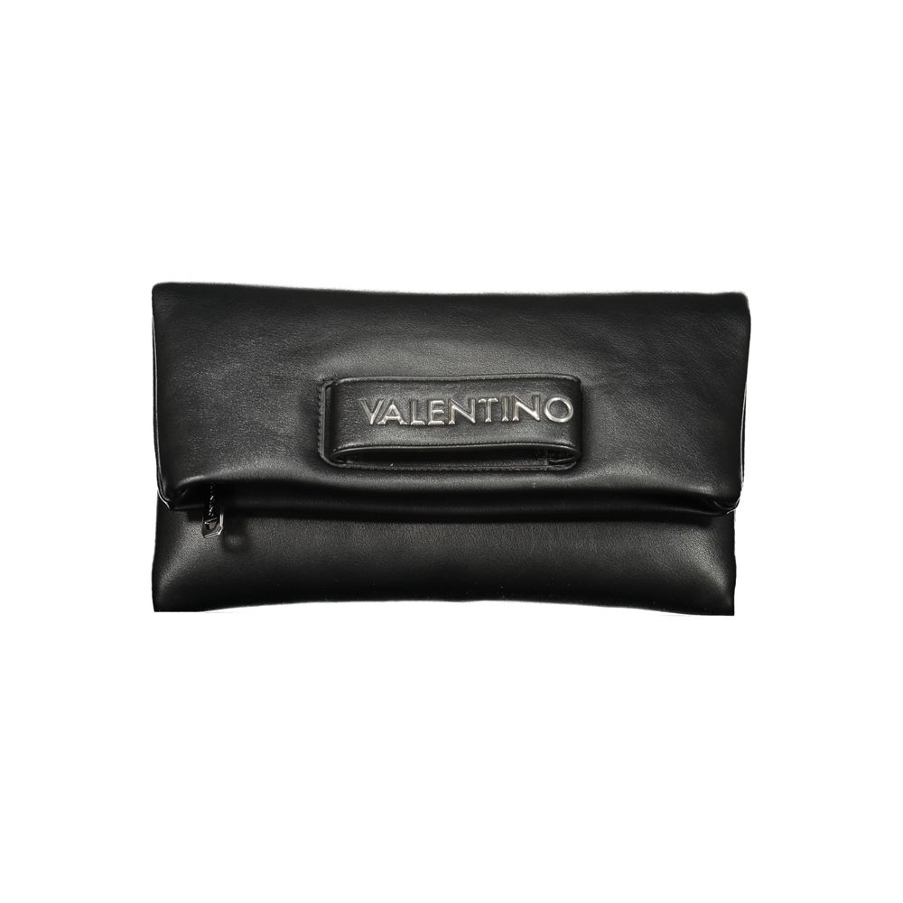 Mario Valentino Nero Polyurethane Womens Handbag | Regal Royce