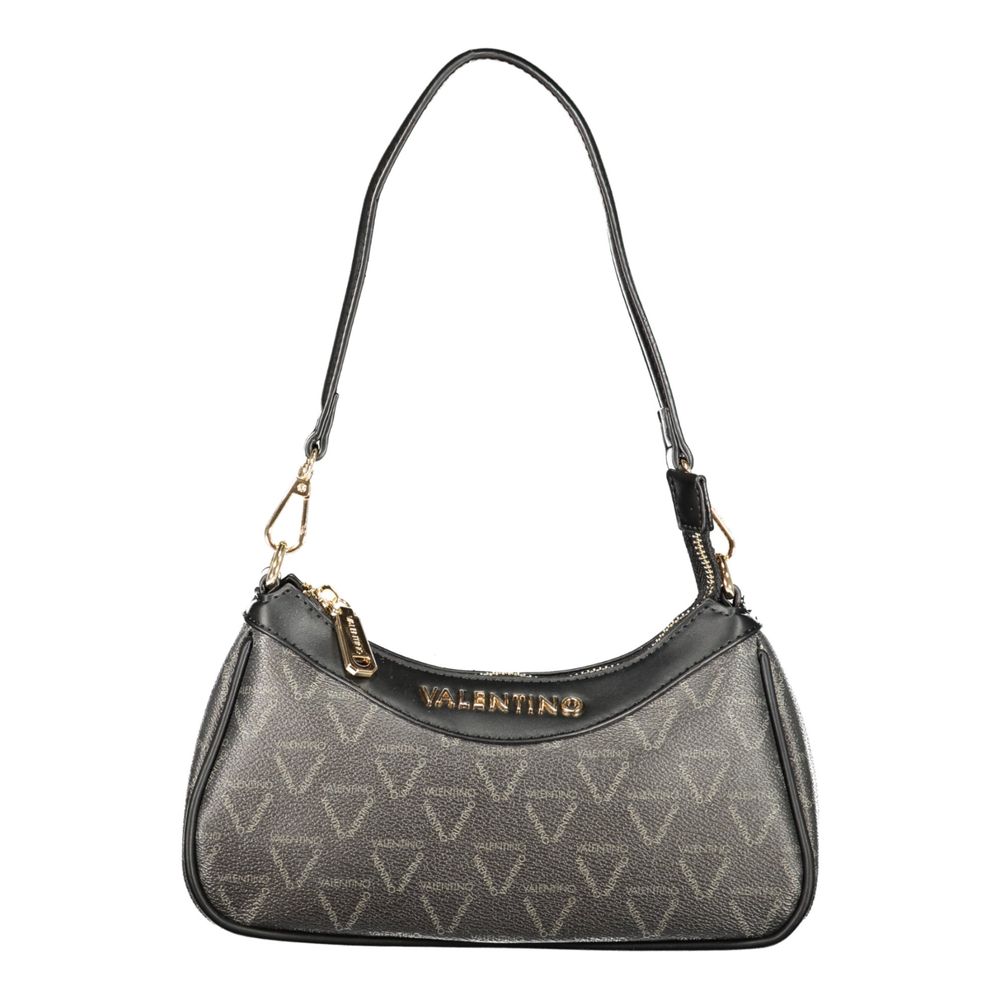 Mario Valentino Black Polyurethane Women's Bag | Regal Royce