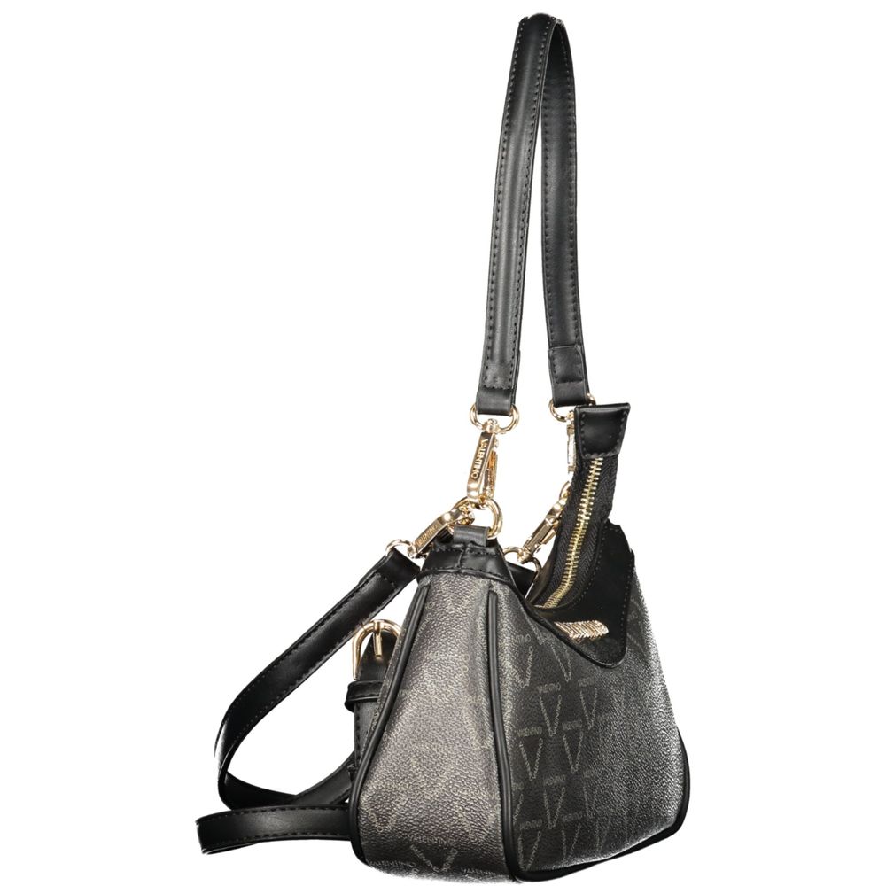 Mario Valentino Black Polyurethane Women's Bag | Regal Royce