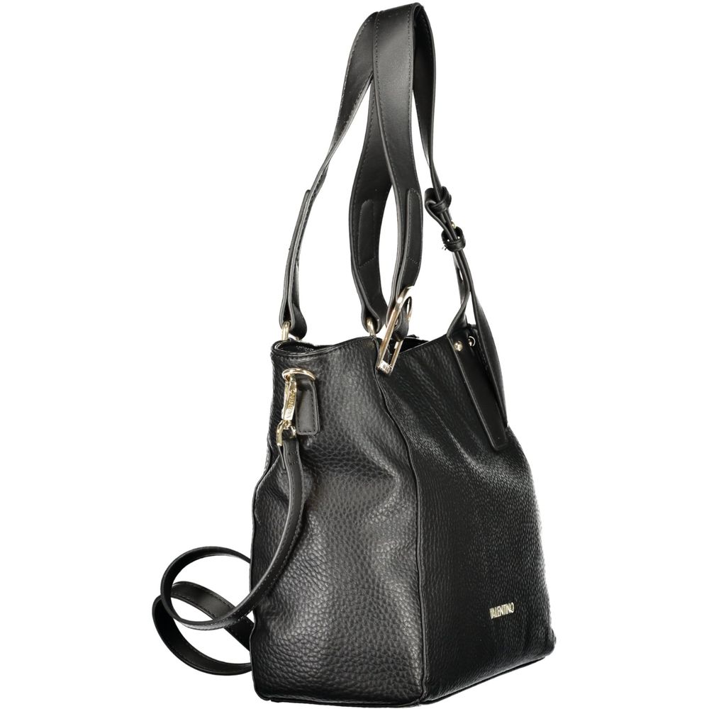 Mario Valentino Nero Polyurethane Women's Bag | Regal Royce