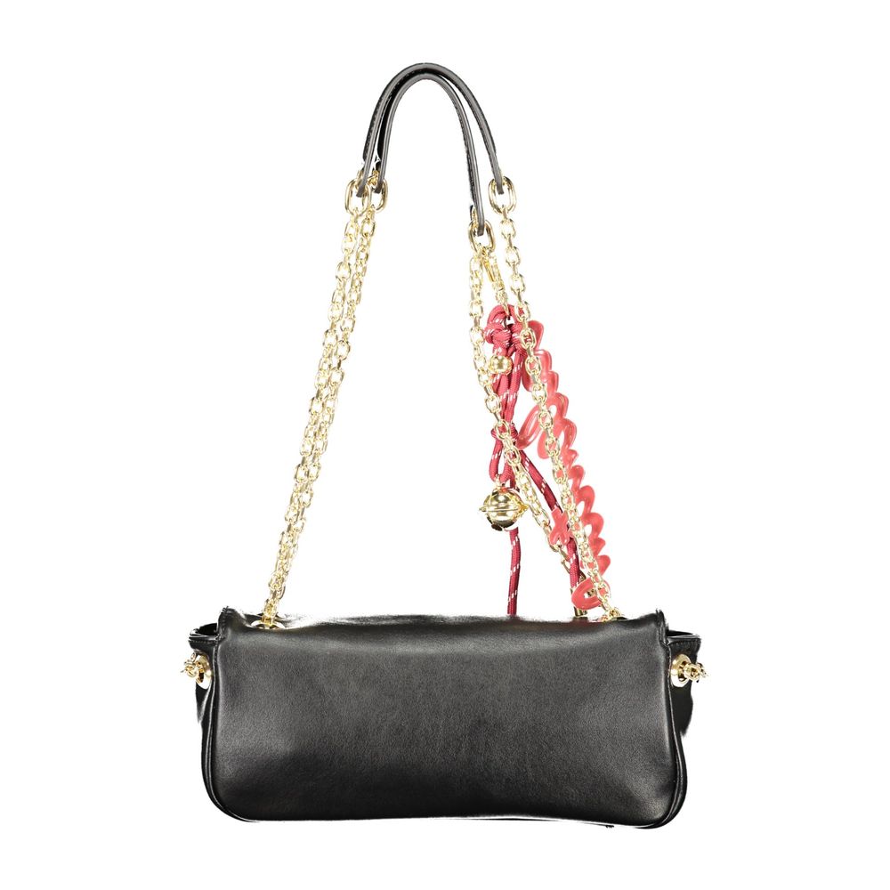 Mario Valentino Nero Polyurethane Donna Bag | Regal Royce