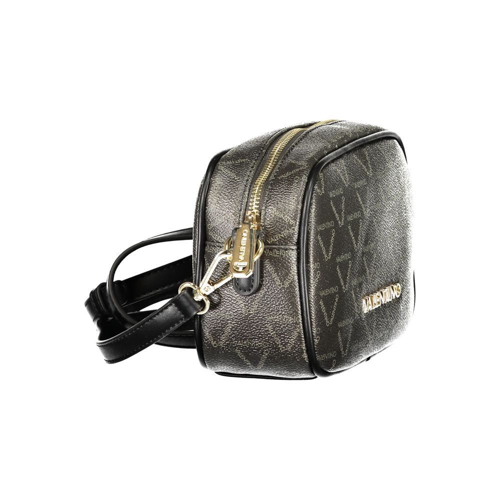 Mario Valentino Black Polyurethane Women's Bag | Regal Royce