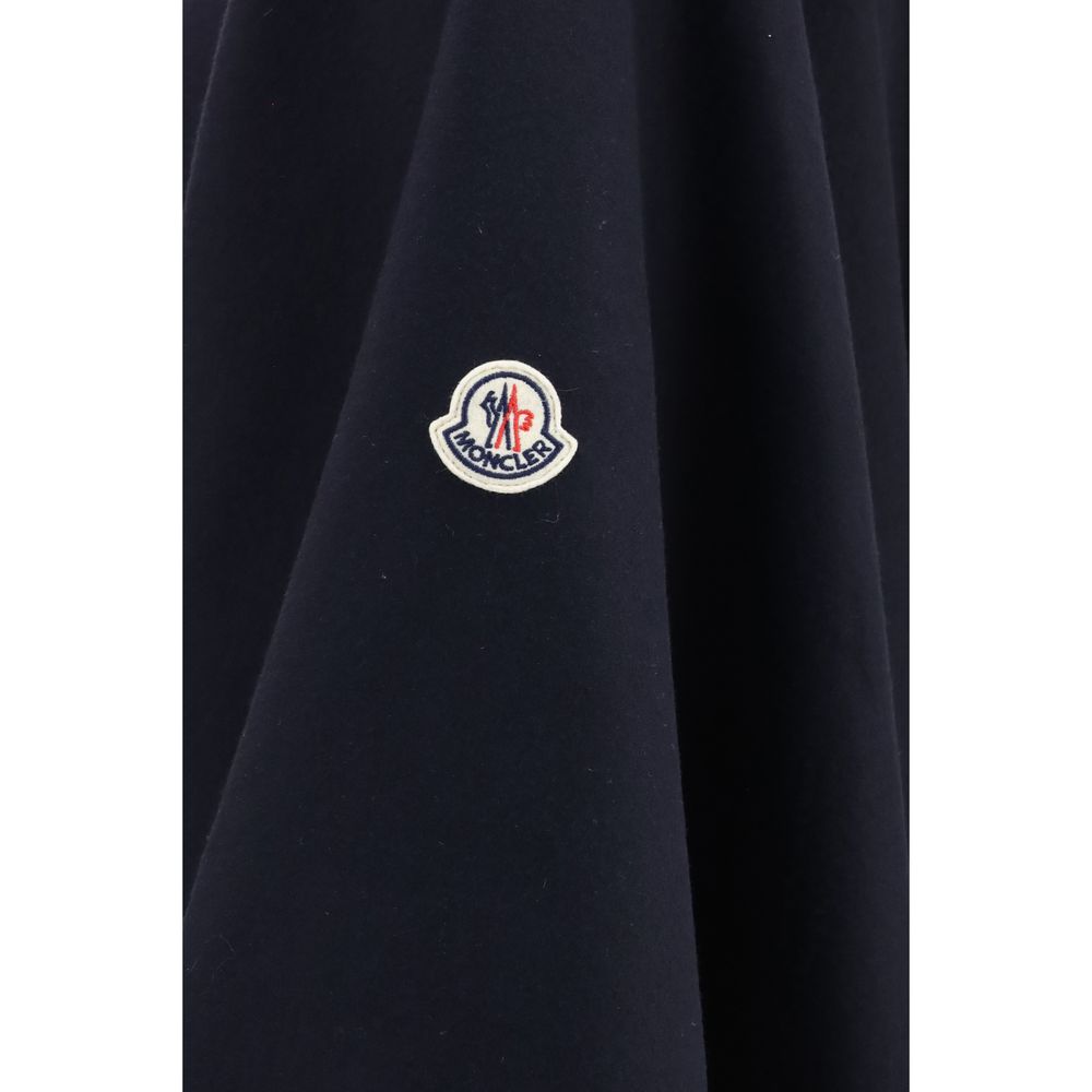 Moncler Blue Wool Oves Aries Scarf | Regal Royce