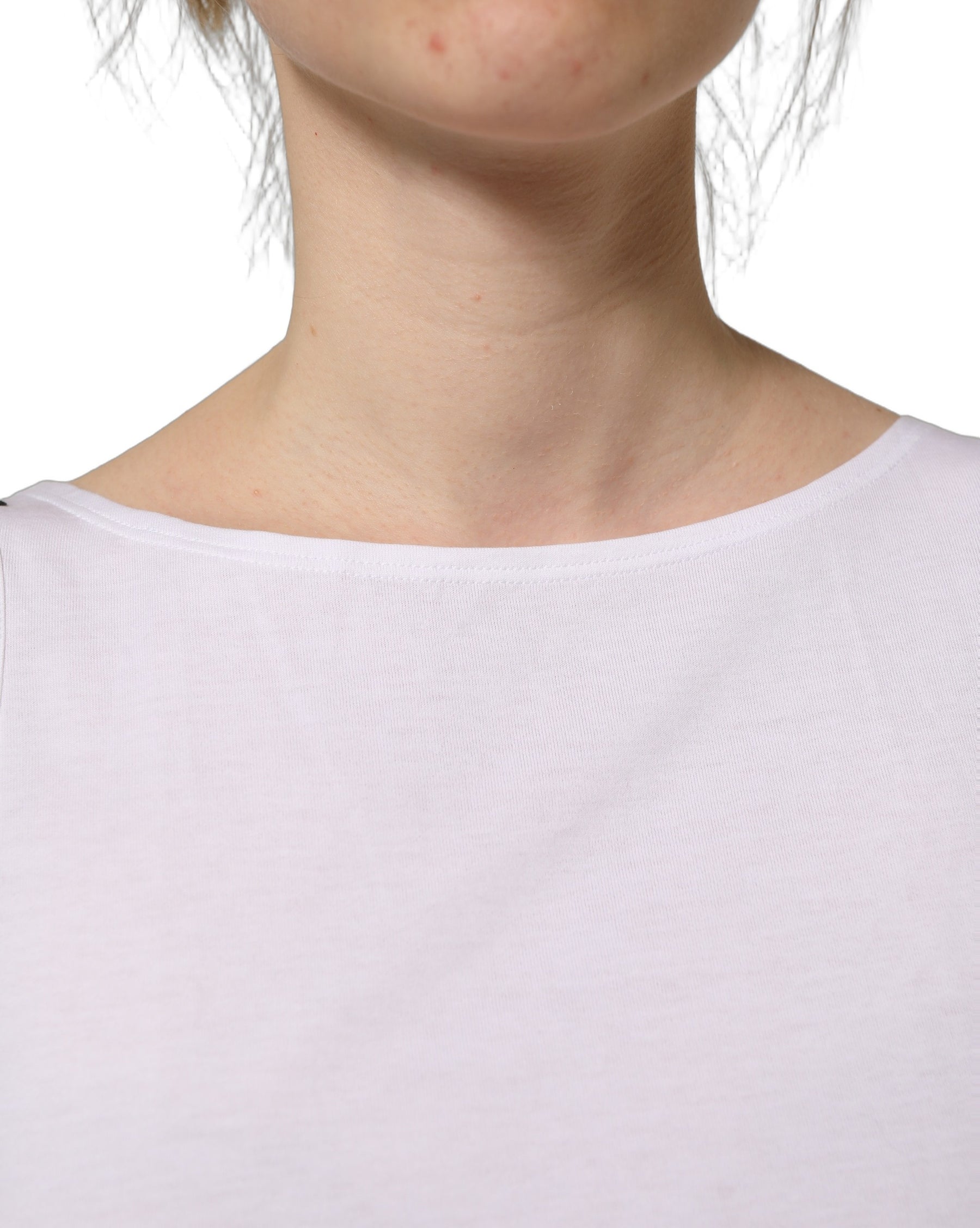 Dolce & Gabbana White Cotton Sleeveless Cropped Tank Top | Regal Royce