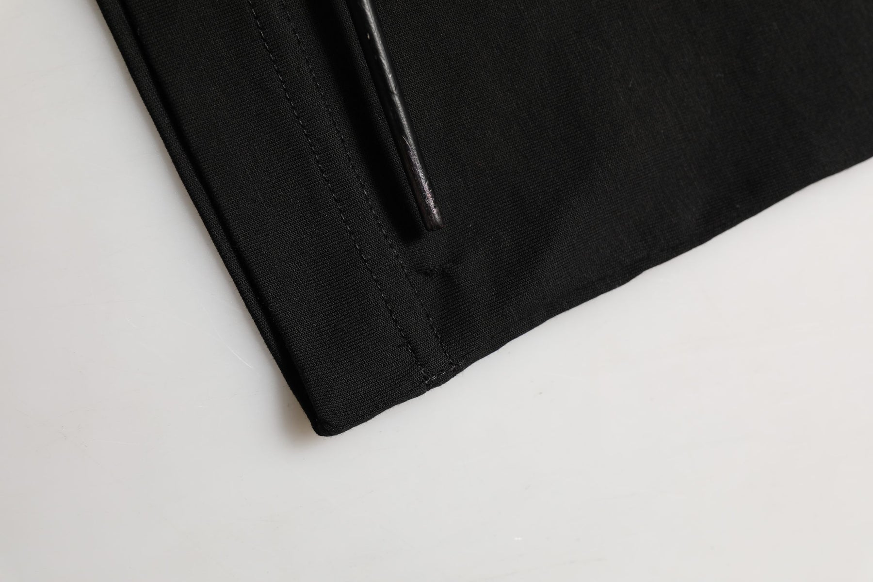 Dolce & Gabbana Black Cotton Crew Neck Short Sleeves T-shirt | Regal Royce