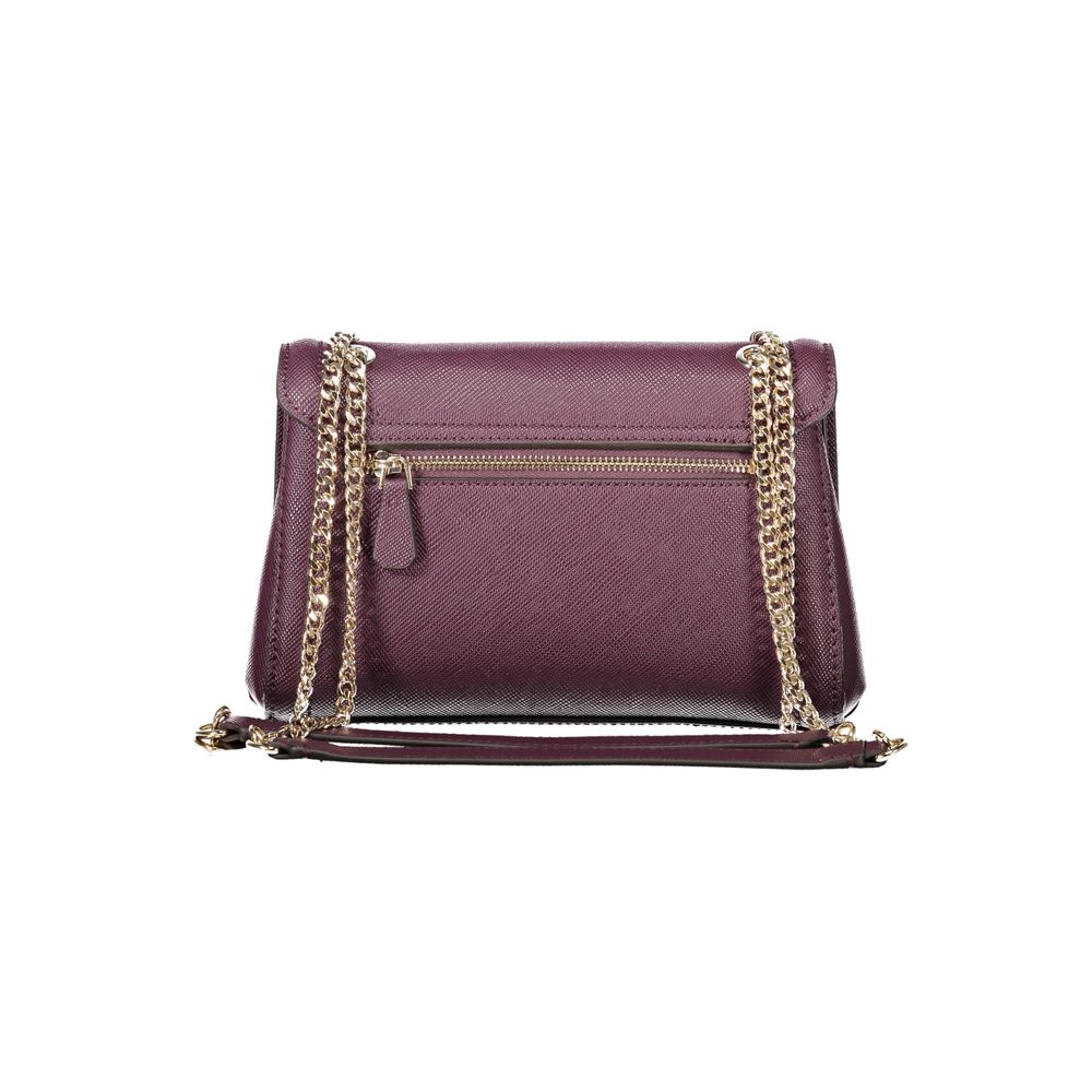 Guess Jeans Purple Polyethylene Women Handbag | Regal Royce