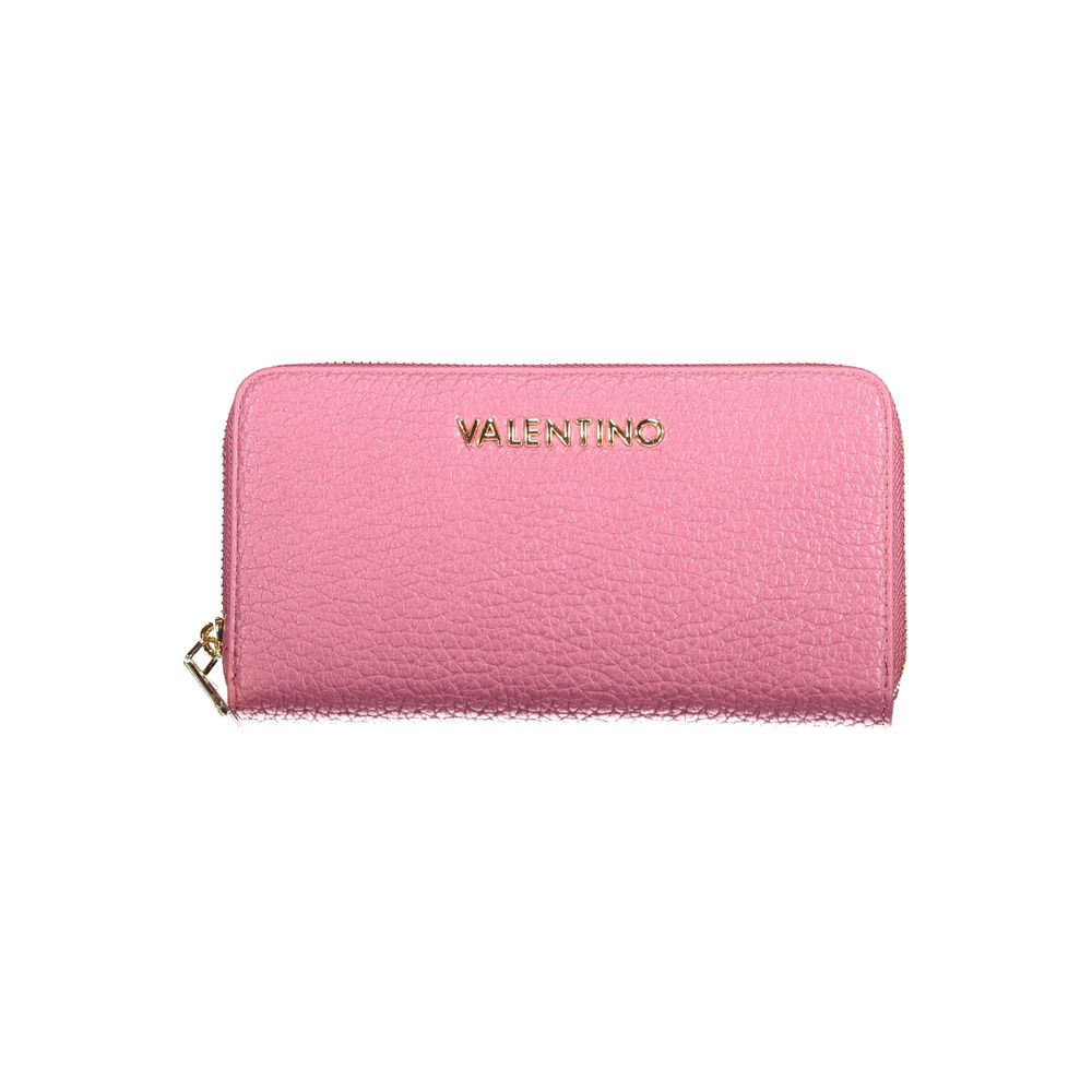 Mario Valentino Pink Polyurethane Women's Wallet | Regal Royce