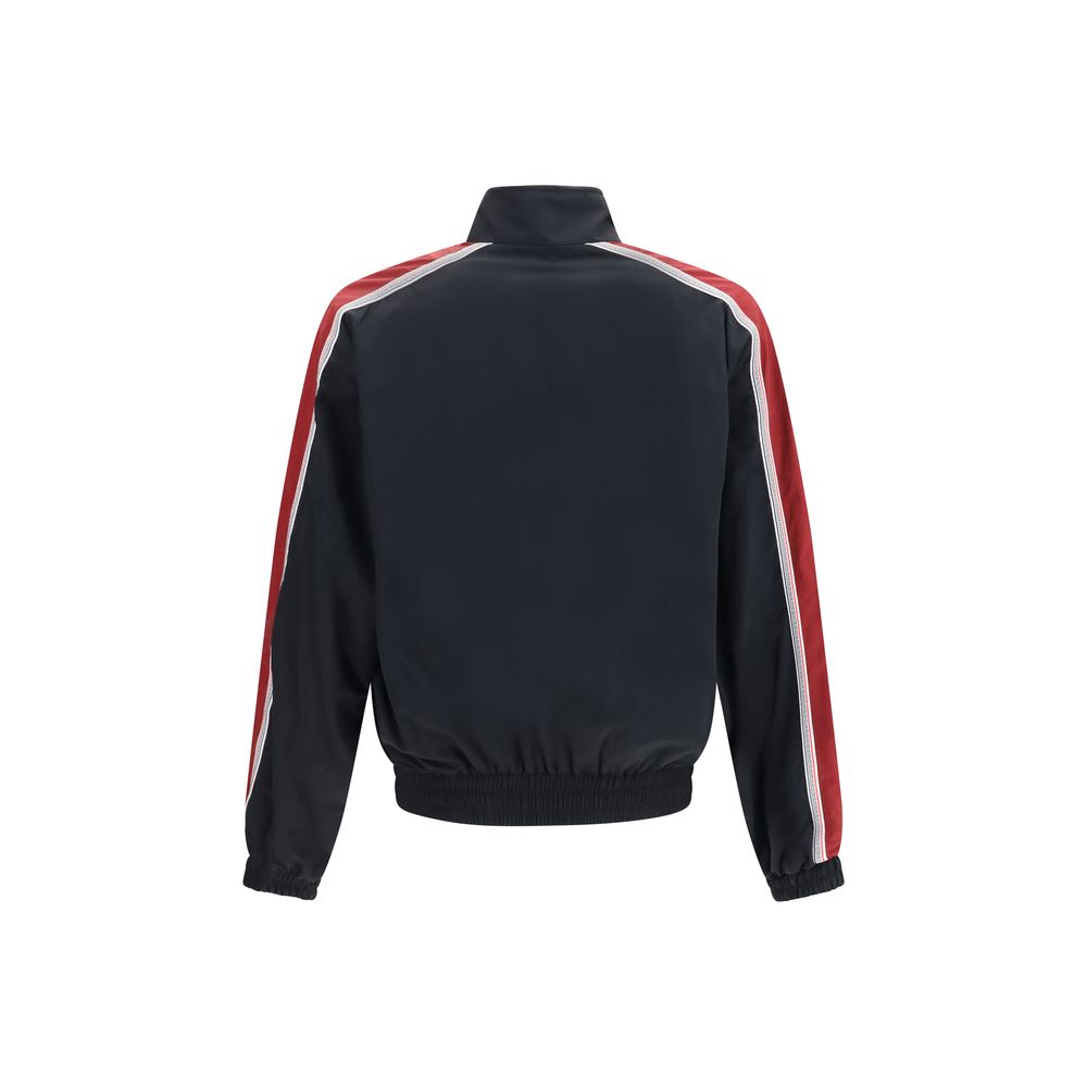 Versace Black Polyamide Bomber | Regal Royce