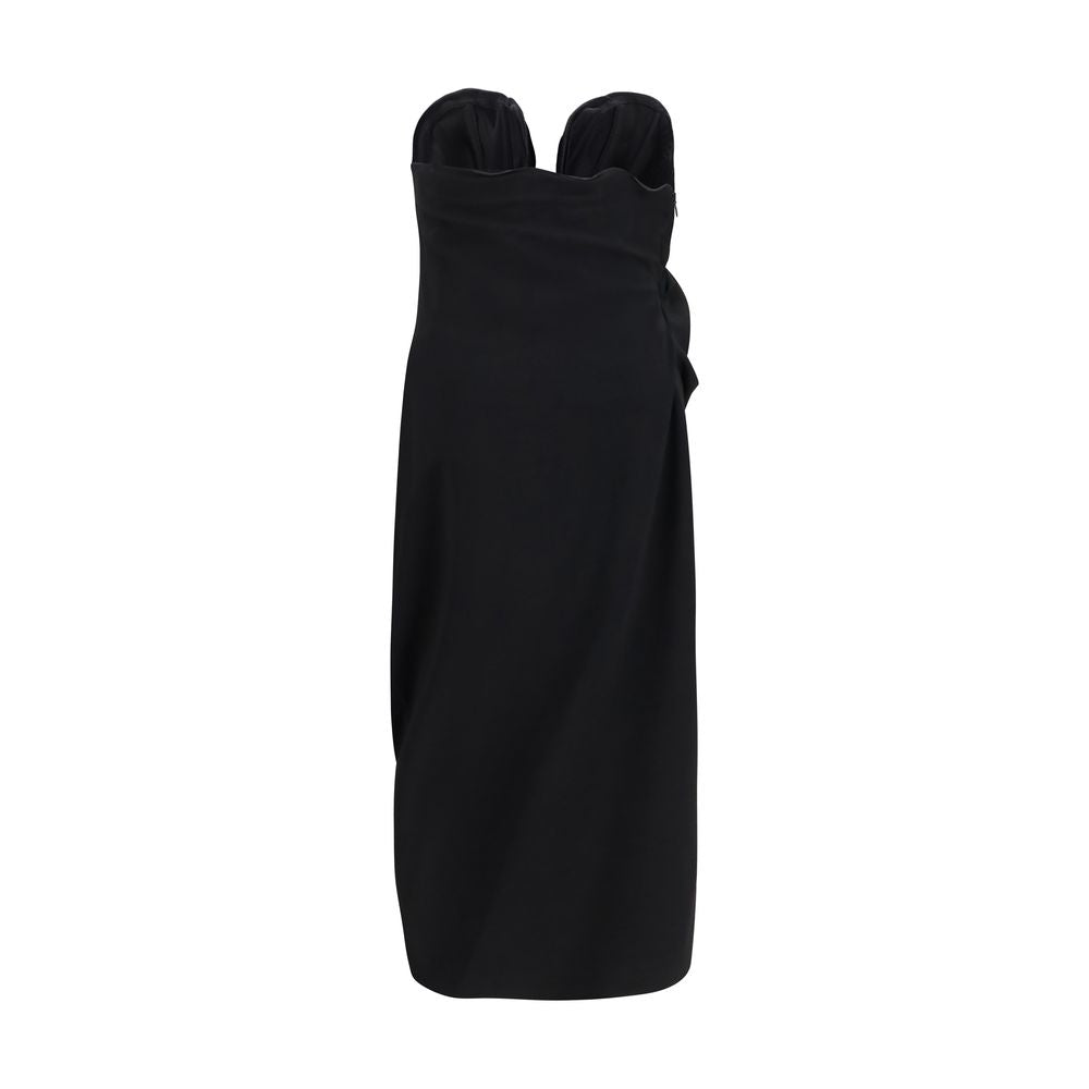 Magda Butrym Black Wool Oves Aries Cocktail Dress | Regal Royce