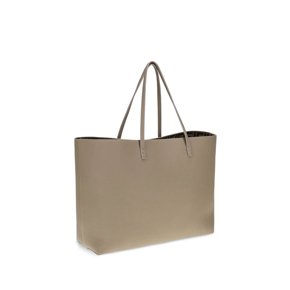 Fendi Beige Calf Leather Bos Taurus Shoulder Bag | Regal Royce