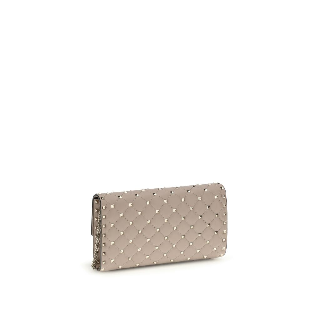 Valentino Garavani Beige Calf Leather Bos Taurus Shoulder Bag | Regal Royce