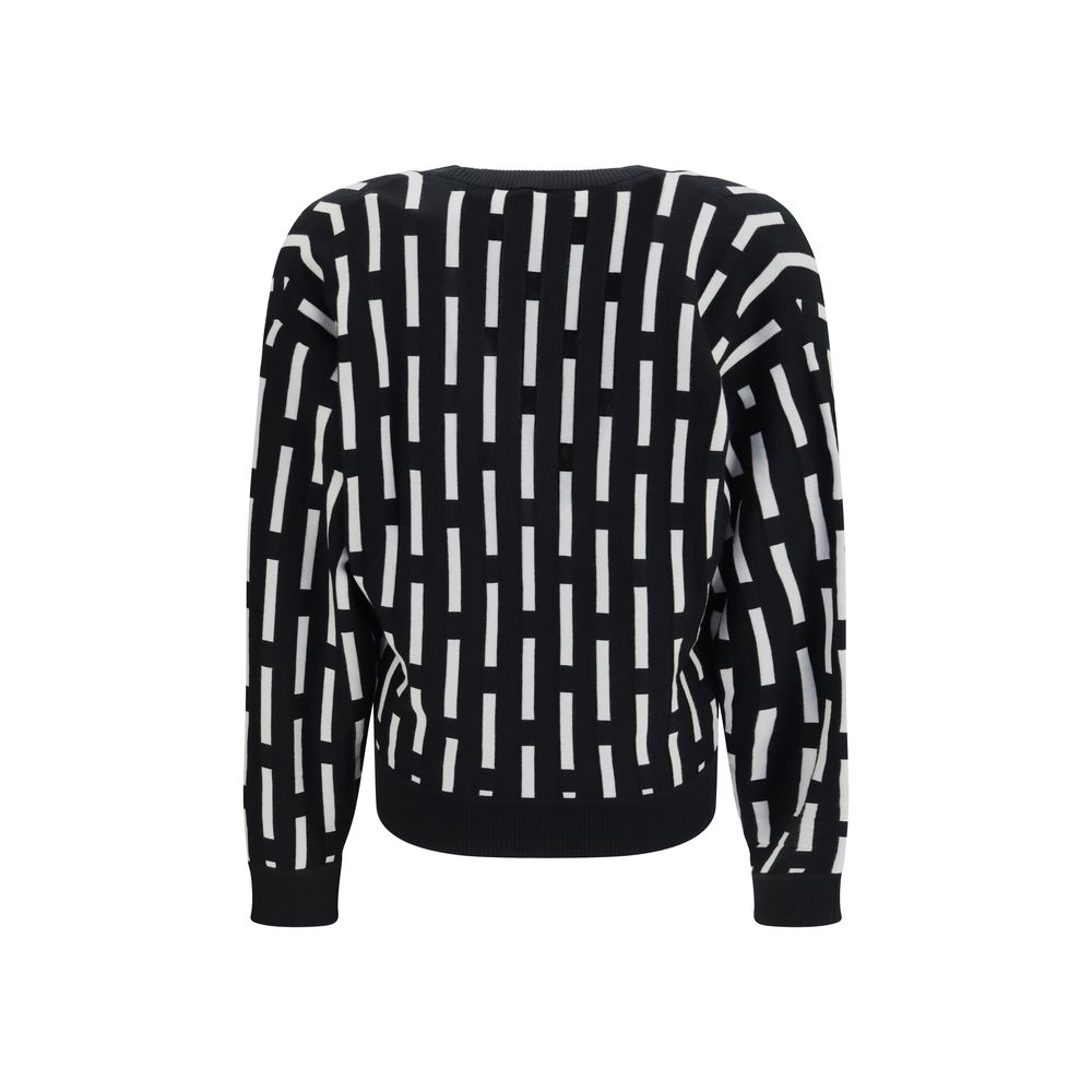 Versace Multicolor Wool Oves Aries Cardigan | Regal Royce