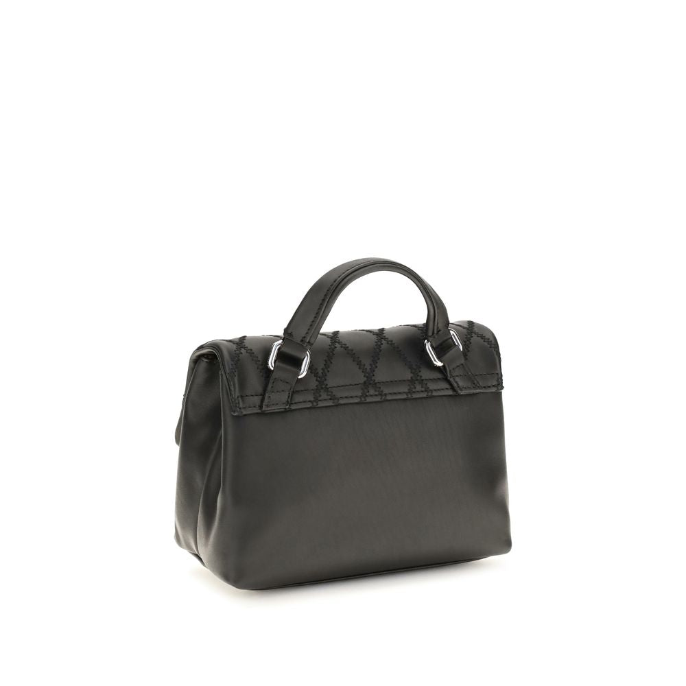 Zanellato Black Calf Leather Bos Taurus Shoulder Bag | Regal Royce