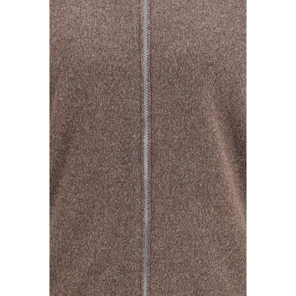 Brunello Cucinelli Brown Cashmere Cardigan | Regal Royce