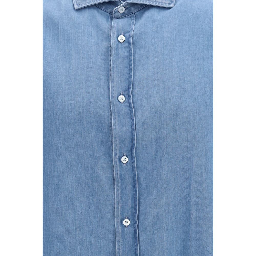 Brunello Cucinelli Blue Denim Shirt | Regal Royce