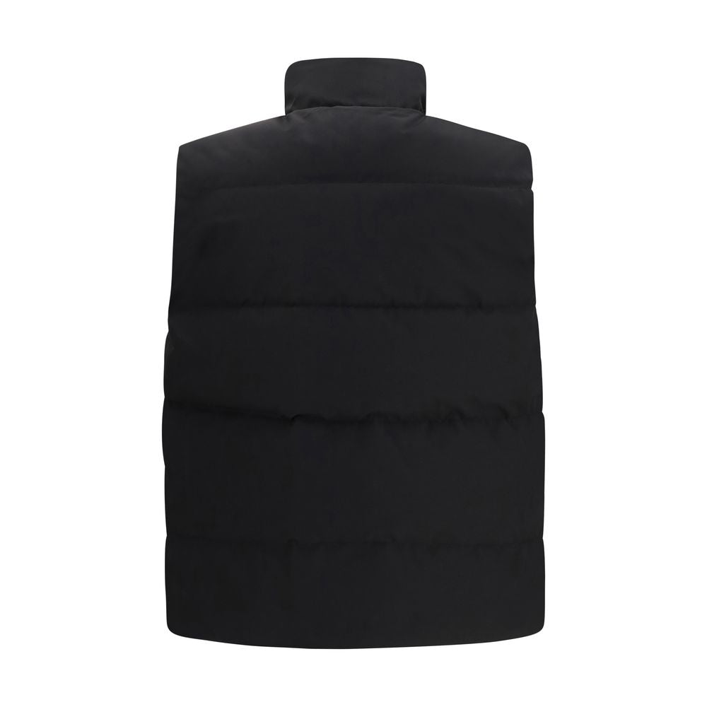 Canada Goose Black Recycled Polyester Sleeveless Jacket | Regal Royce