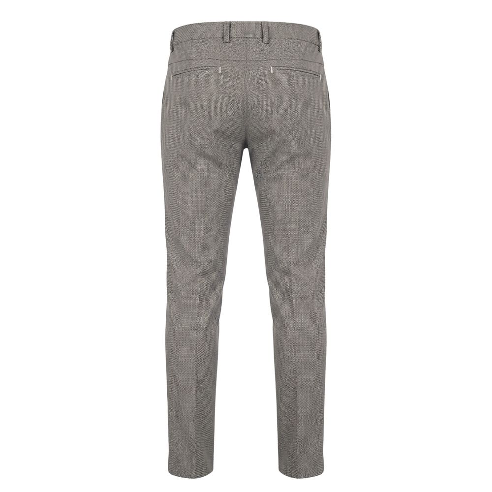 Trussardi Jeans Brown Flax Men Trousers | Regal Royce